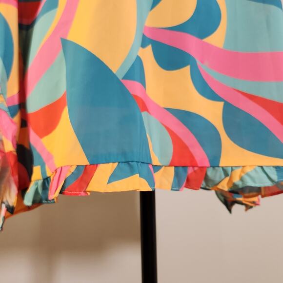 ENTRO Oversized Ruffle Sleeve Blouse, Size S/M - Picture 8 of 11